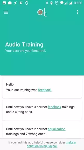 Audio Training EQ and Feedback应用截图第0张