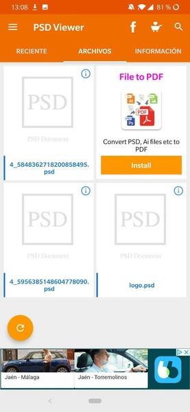 PSD Viewer 스크린샷 1