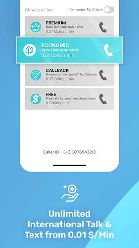 PingMe Second Phone Number App Screenshot 3