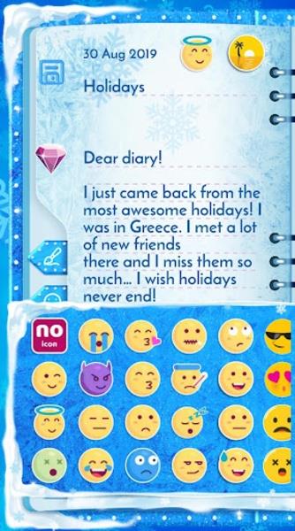 Winter Princess Diary Schermafbeelding 0