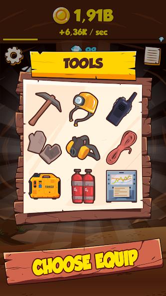 Idle Miner Clicker: Tap Tycoon Mod 스크린샷 3