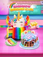 Rainbow Unicorn Cake 스크린샷 3