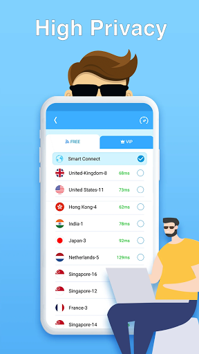 Super Master VPN Secure Proxy Ekran Görüntüsü 3