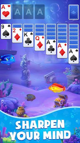 Schermata Solitaire: Fishing Go! 1