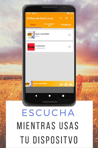 El Genio Lucas Radio en Vivo Reflexiones y Podcast スクリーンショット 2