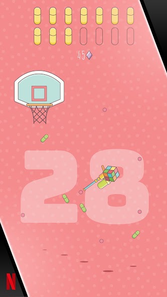 Shooting Hoops Mod Capture d'écran 2