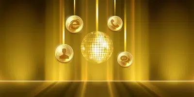 Golden Disco Vintage Theme應用截圖第0張