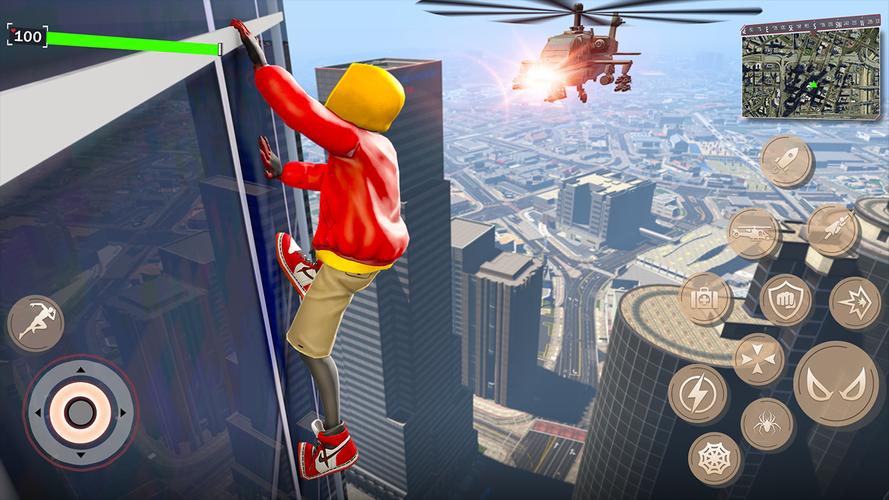 Spider Hero Fighting Games ภาพหน้าจอ 1