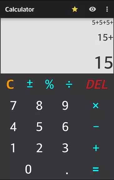 Calculator - Simple & Easy スクリーンショット 1