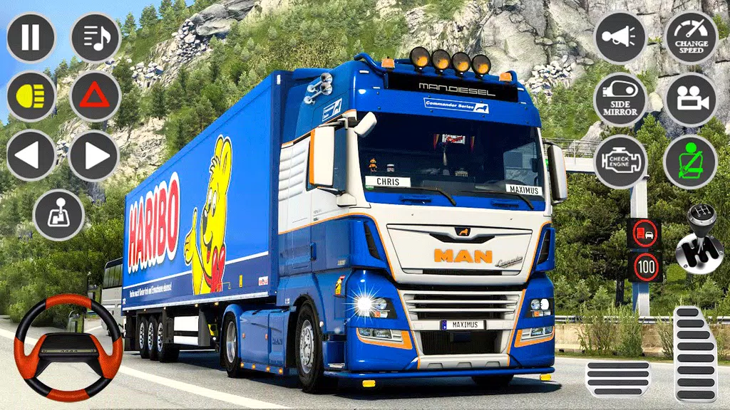 Real Truck Parking Truck Drive Screenshot 2