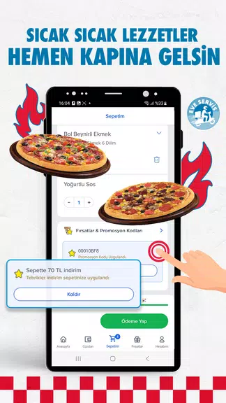 Domino's Pizza Turkey Schermafbeelding 2