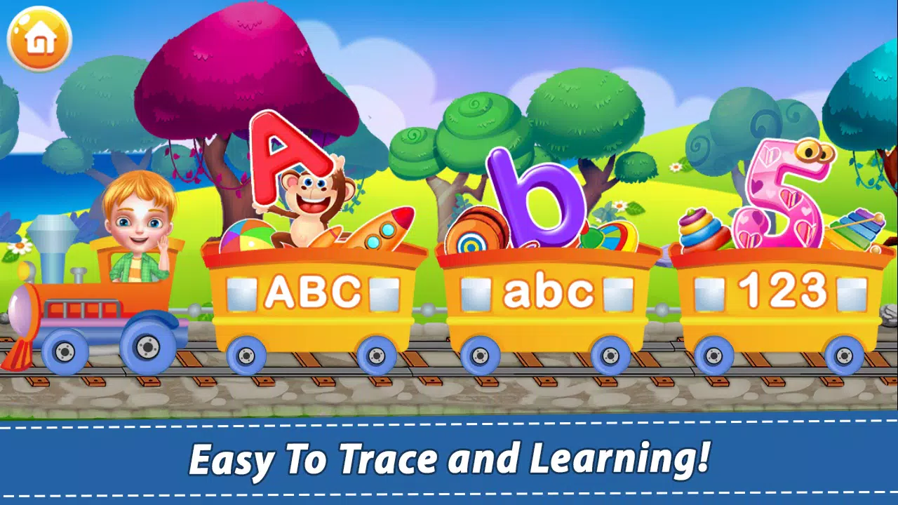 ABC Kids Tracing Games Tangkapan skrin 1