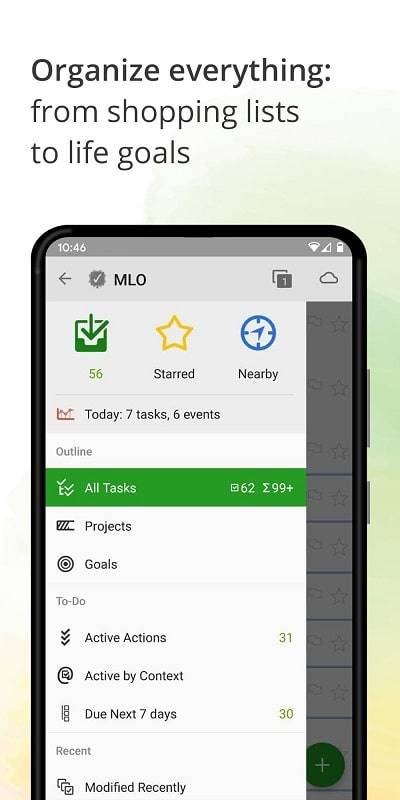 MyLifeOrganized: To-Do List Ảnh chụp màn hình 0