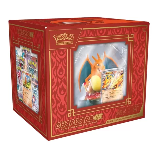 Charizard Ex Premium Pokémon TCG Box jetzt 50 US -Dollar bei Amazon