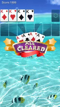 Solitaire: Ocean Blue Screenshot 1