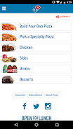 Schermata Domino’s Pizza Caribbean 0