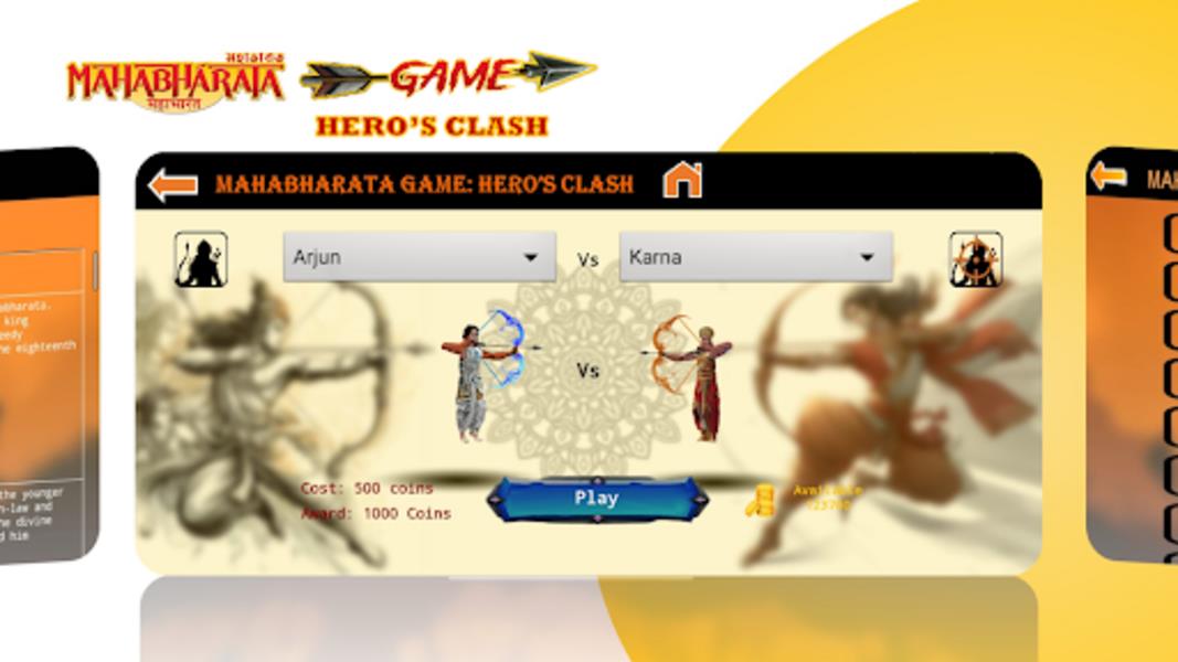 Mahabharata Game: Hero Tangkapan skrin 1