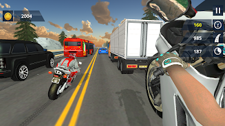 Endless Moto Traffic Racer 3D ဖန်သားပြင်ဓာတ်ပုံ 3