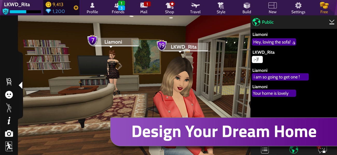 Avakin Life Screenshot 1