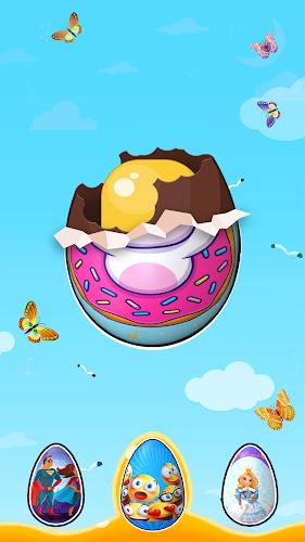 Surprise Eggs: Pop It Toys 3D Captura de tela 1