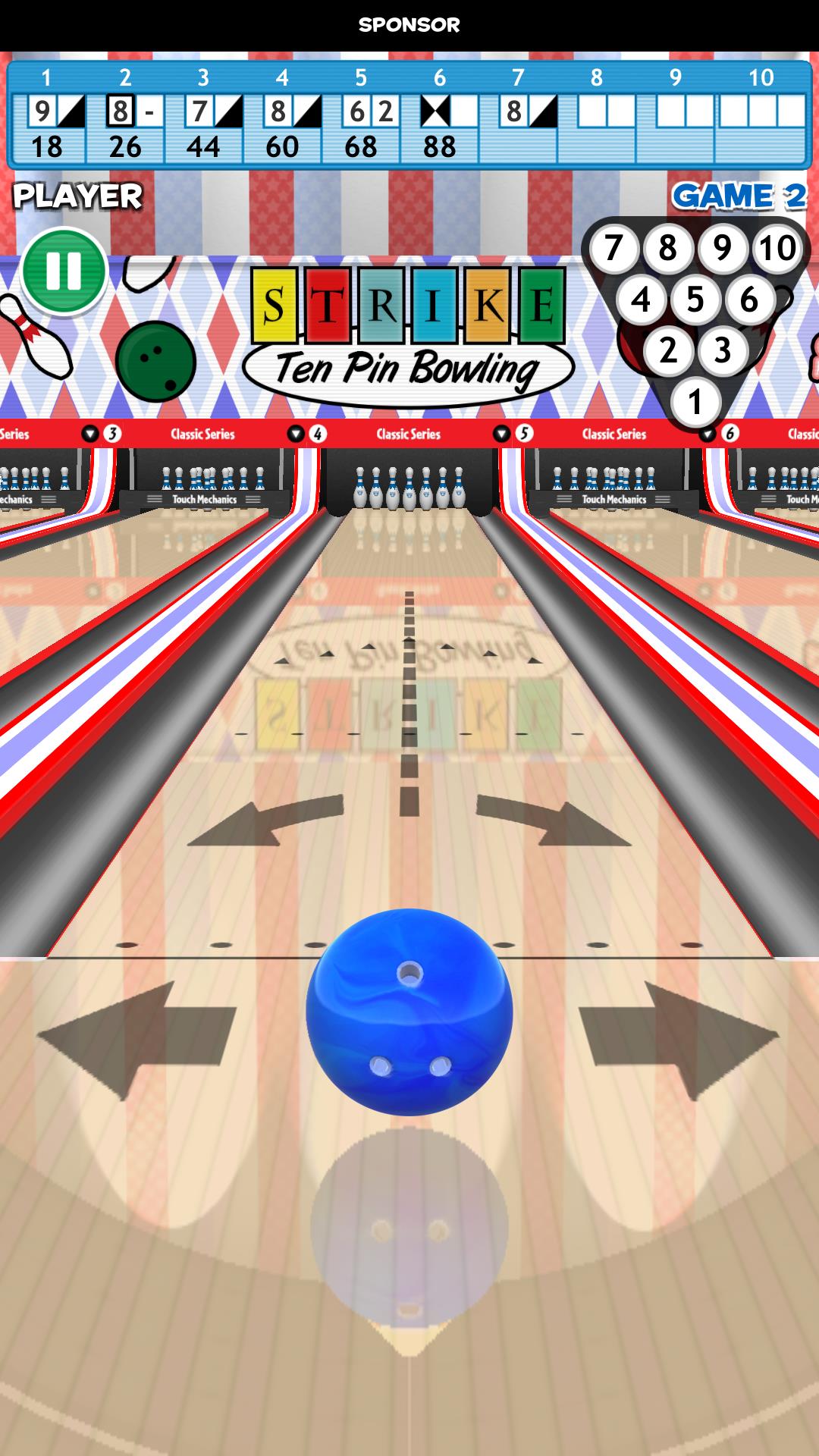 Strike! Ten Pin Bowling Captura de tela 3