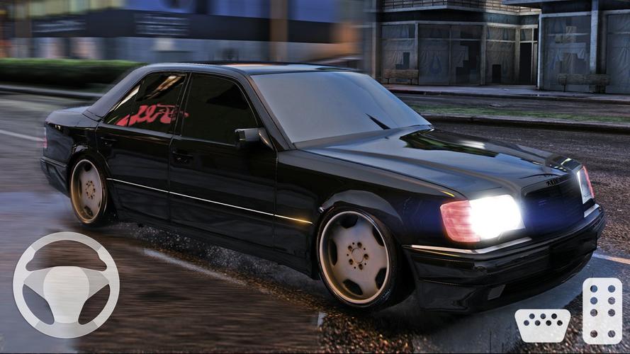 E500: City Car Drive Schermafbeelding 0