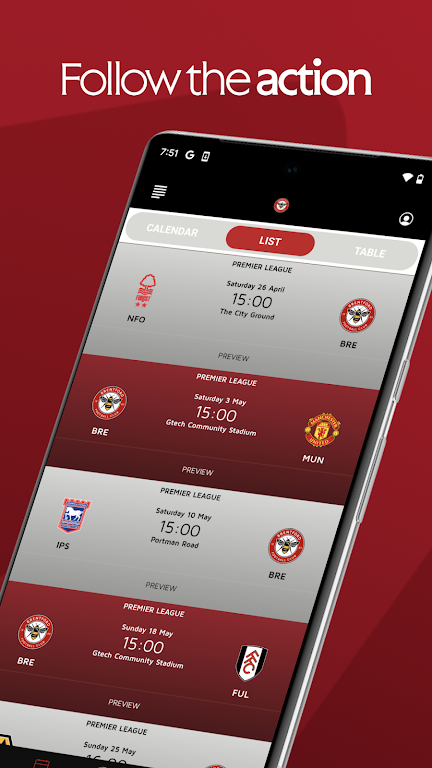 Brentford FC Official ภาพหน้าจอ 1