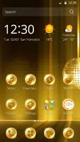 Golden Disco Vintage Theme應用截圖第1張