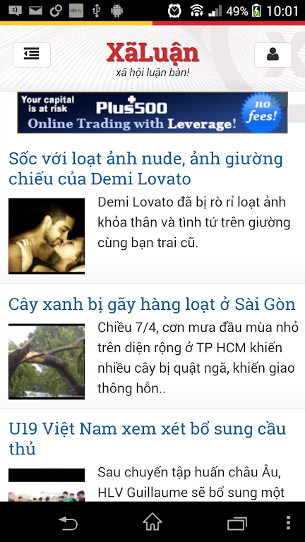 XaLuan Doc Bao Moi Tin Tuc 24h Schermafbeelding 0