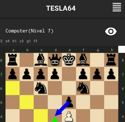 Tesla64 Chess Schermafbeelding 1