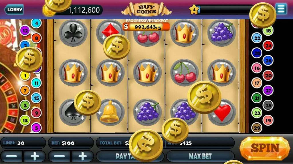 Lucky 777 Slots Vegas स्क्रीनशॉट 1