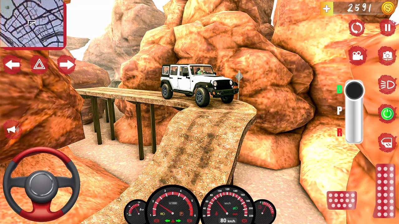 Mud Jeep Mud Driving Simulator Schermafbeelding 3