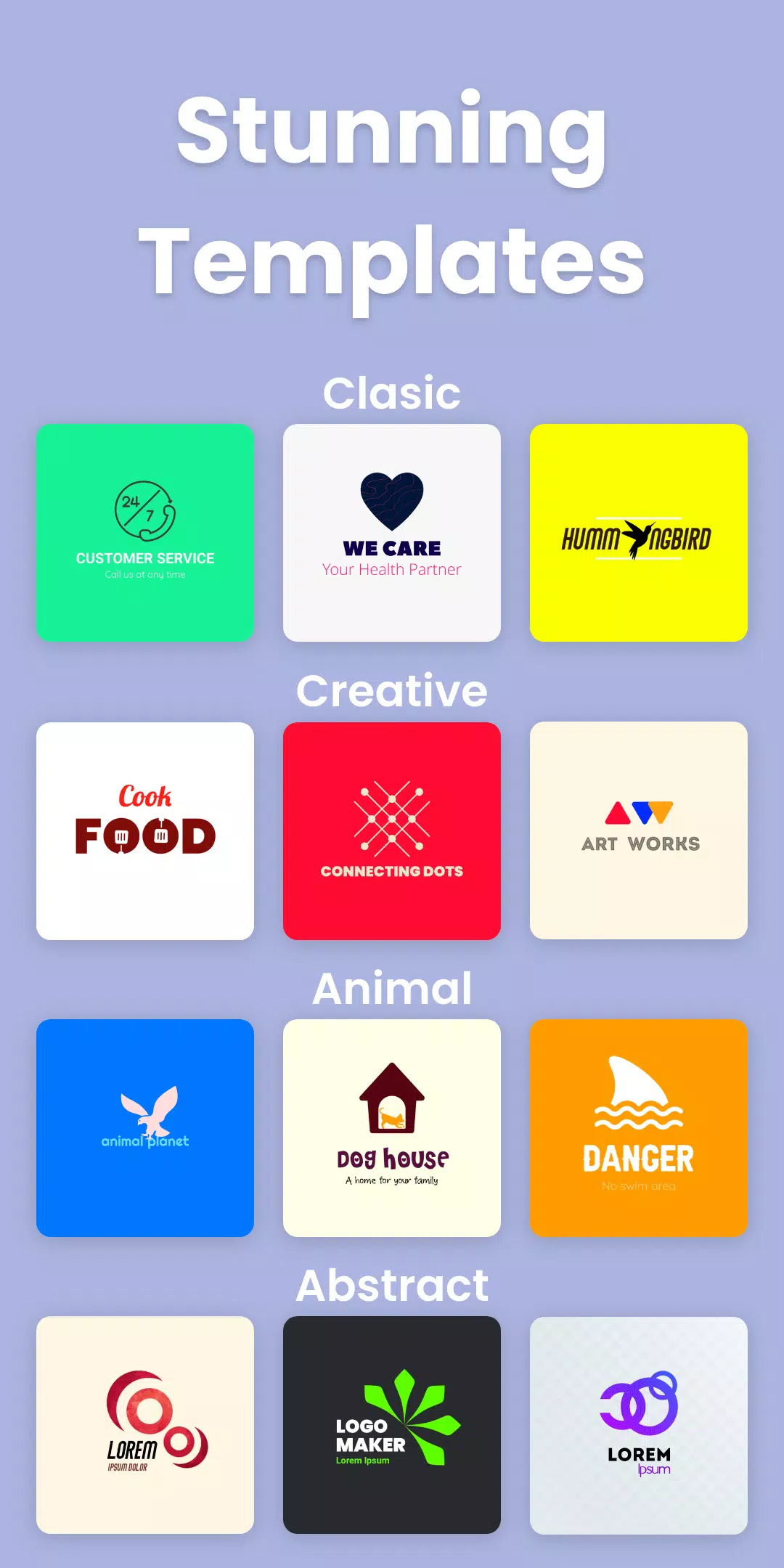 Logoshop - Logo Maker Free & Graphic Design App スクリーンショット 0