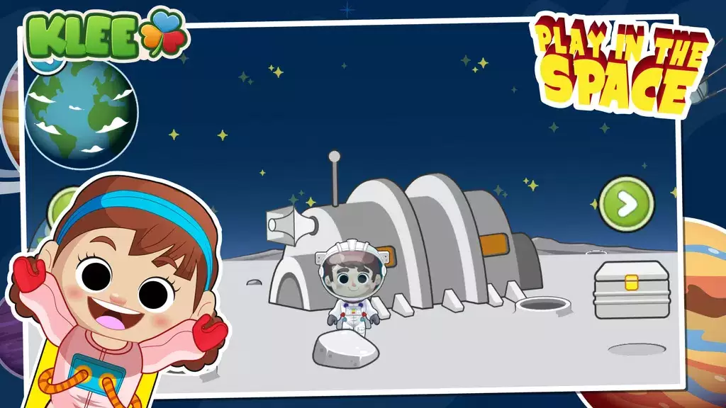 Play city SPACE Game for kids Screenshot 0