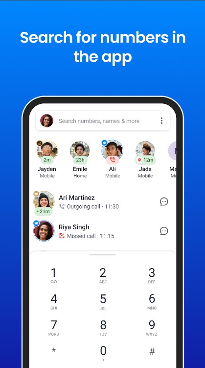 Truecaller：來電顯示、垃圾號碼攔截與通話紀錄應用截圖第1張