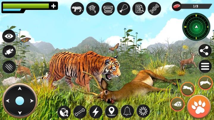 Tiger Simulator Animal Game 3D Schermafbeelding 3