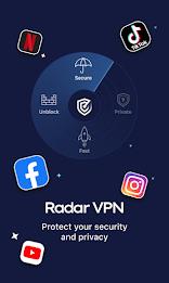 Radar VPN - Fast VPN Proxy Pro ภาพหน้าจอ 0