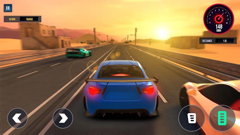 Fury Highway Racing Simulator ဖန်သားပြင်ဓာတ်ပုံ 3