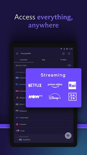 ProtonVPN - Secure and Free VPN স্ক্রিনশট 3