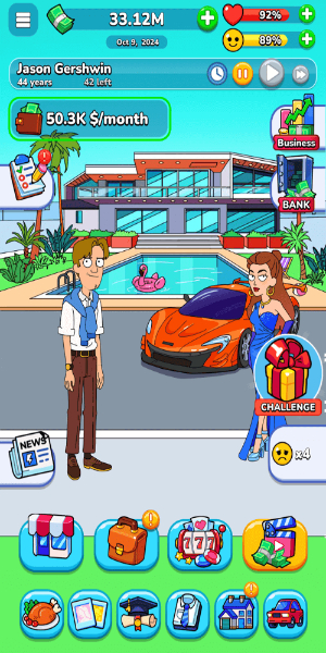 Mr.Billion: Idle Rich Tycoon Tangkapan skrin 1