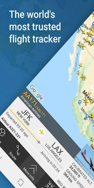 Flightradar24 Flight Tracker MOD ဖန်သားပြင်ဓာတ်ပုံ 2