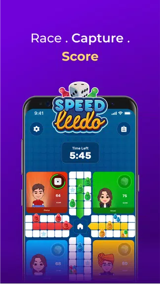 Rush - Play Ludo Game Online ဖန်သားပြင်ဓာတ်ပုံ 3