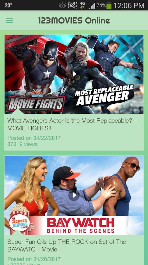 Movies123 online應用截圖第0張