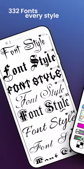 Fonts - Logo Maker ဖန်သားပြင်ဓာတ်ပုံ 0