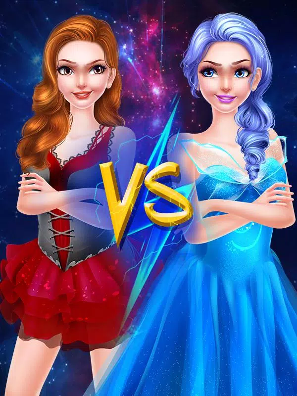 Fairy Dress Up VS Witch Makeup Zrzut ekranu 0