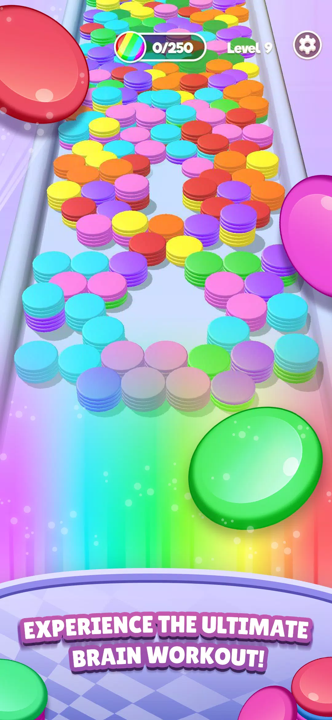 Stack Blast - Disk Shooter Ảnh chụp màn hình 1