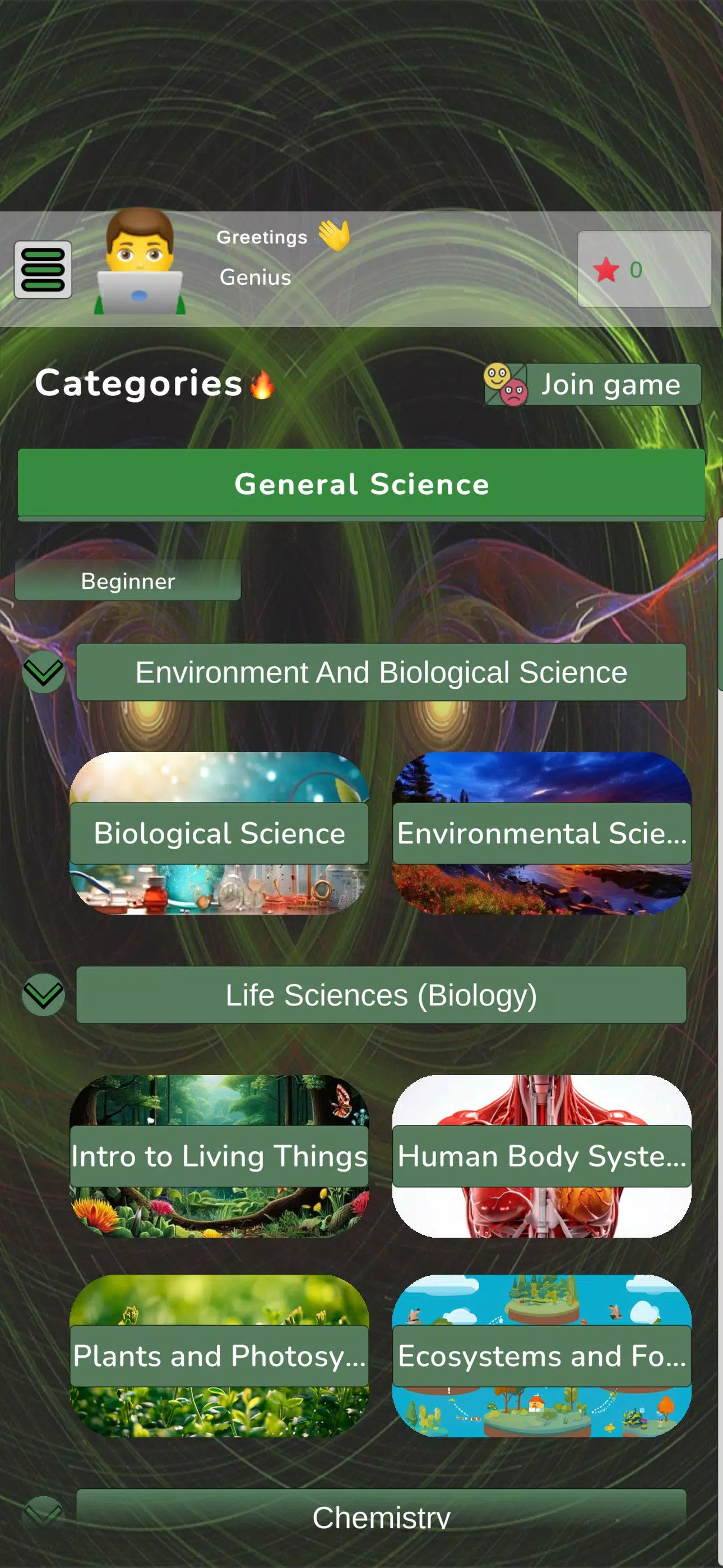 General Science Tangkapan skrin 0