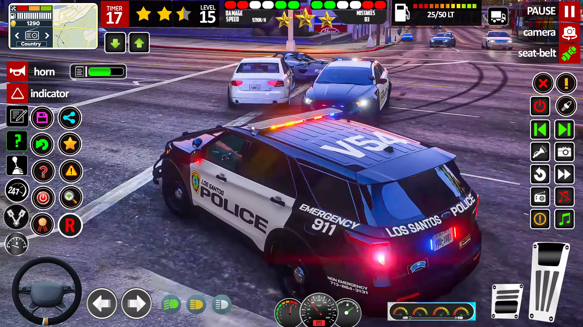 Car Chase Game Cop Simulator ภาพหน้าจอ 3