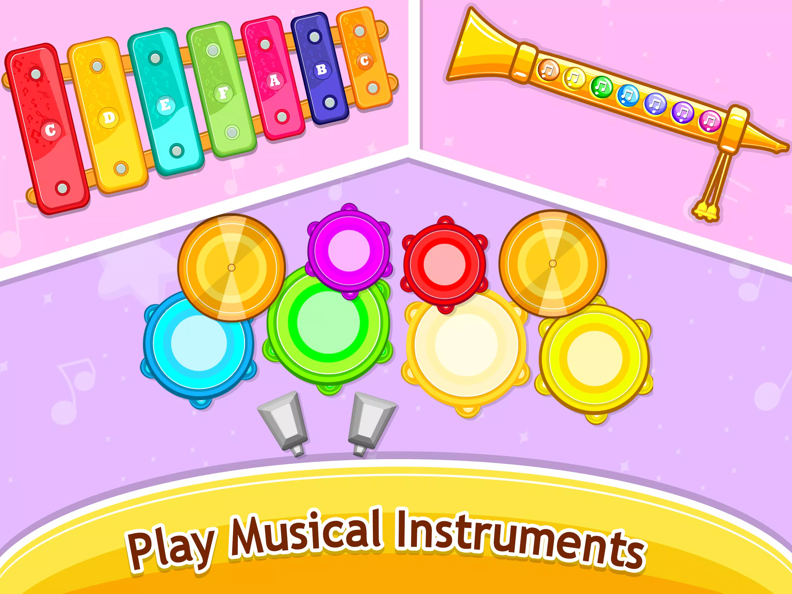 Kids Music piano - games Captura de tela 1