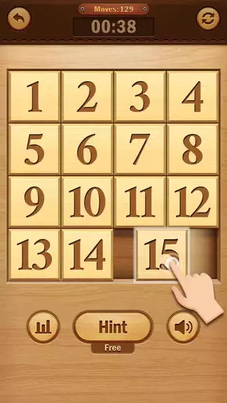 Number Puzzle - Sliding Puzzle ภาพหน้าจอ 1